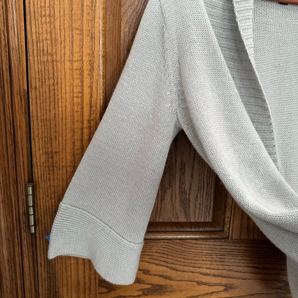 Rachel Zoe - Lt. gray Coccon Open Cardigan - Small - Picture 4 of 7